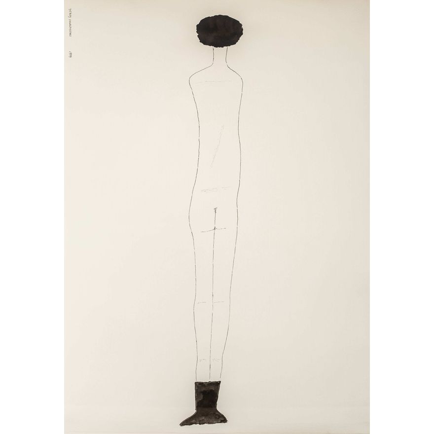 Jerzy Nowosielski | Akt (ostatnia praca artysty), 1999