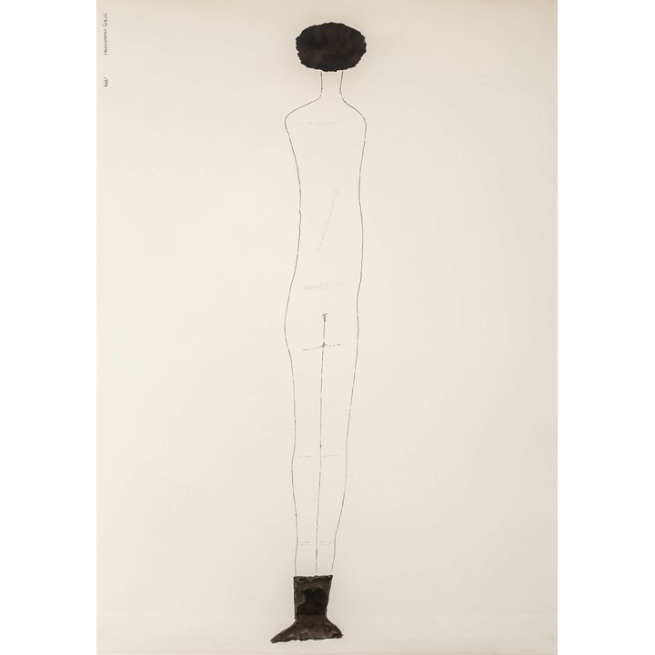Jerzy Nowosielski | Akt (ostatnia praca artysty), 1999