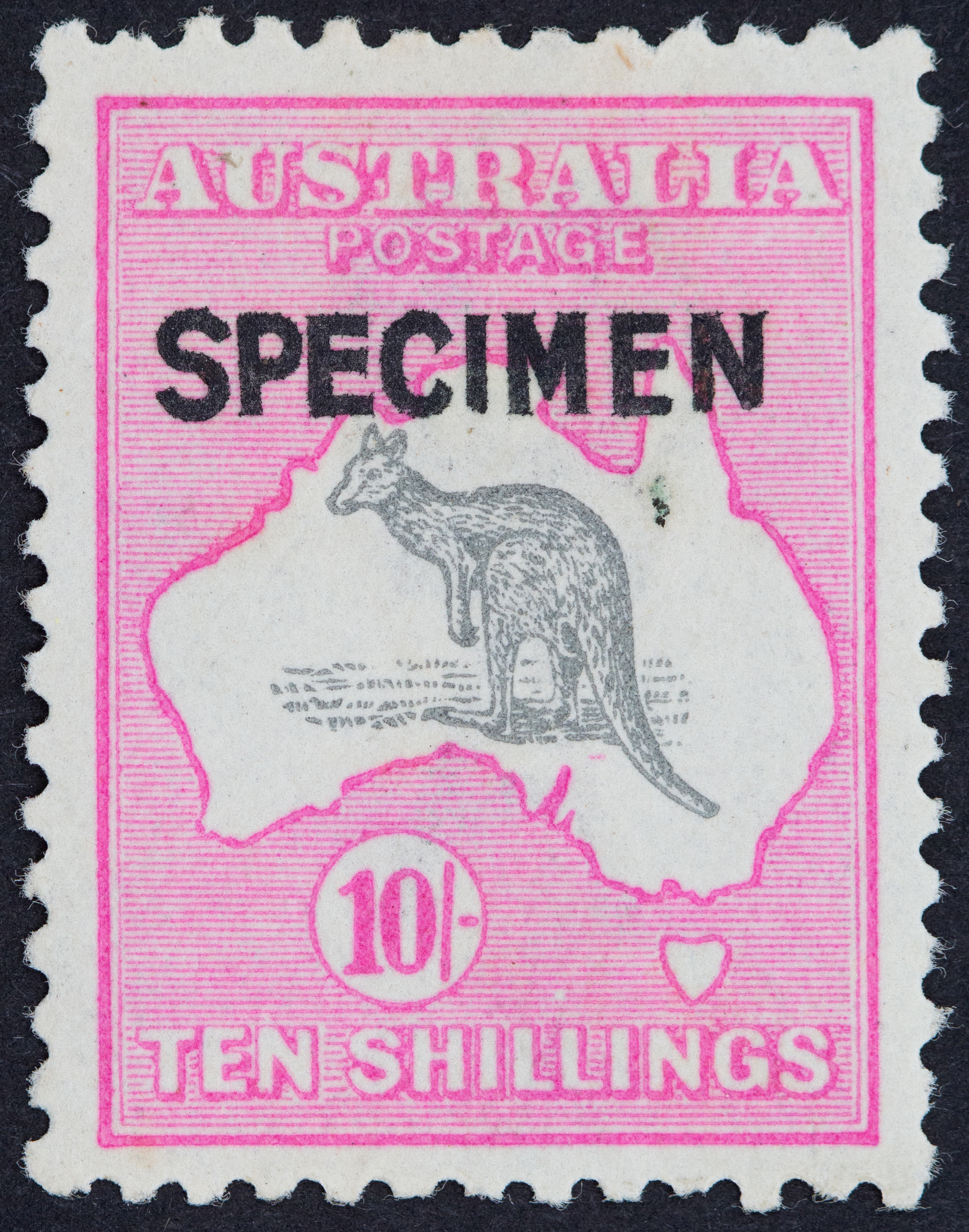 Third Watermark, Ten Shillings, 1917, Poor