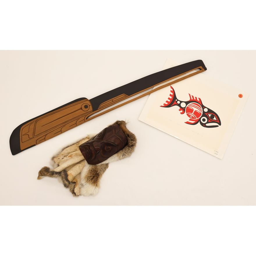 3pc Northwest Coast Assorted Artworks