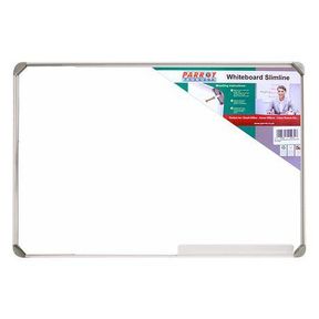 Parrot Whiteboard Magnetic 1200 x 900mm 1200 x 9000mm Aluminium Frame|