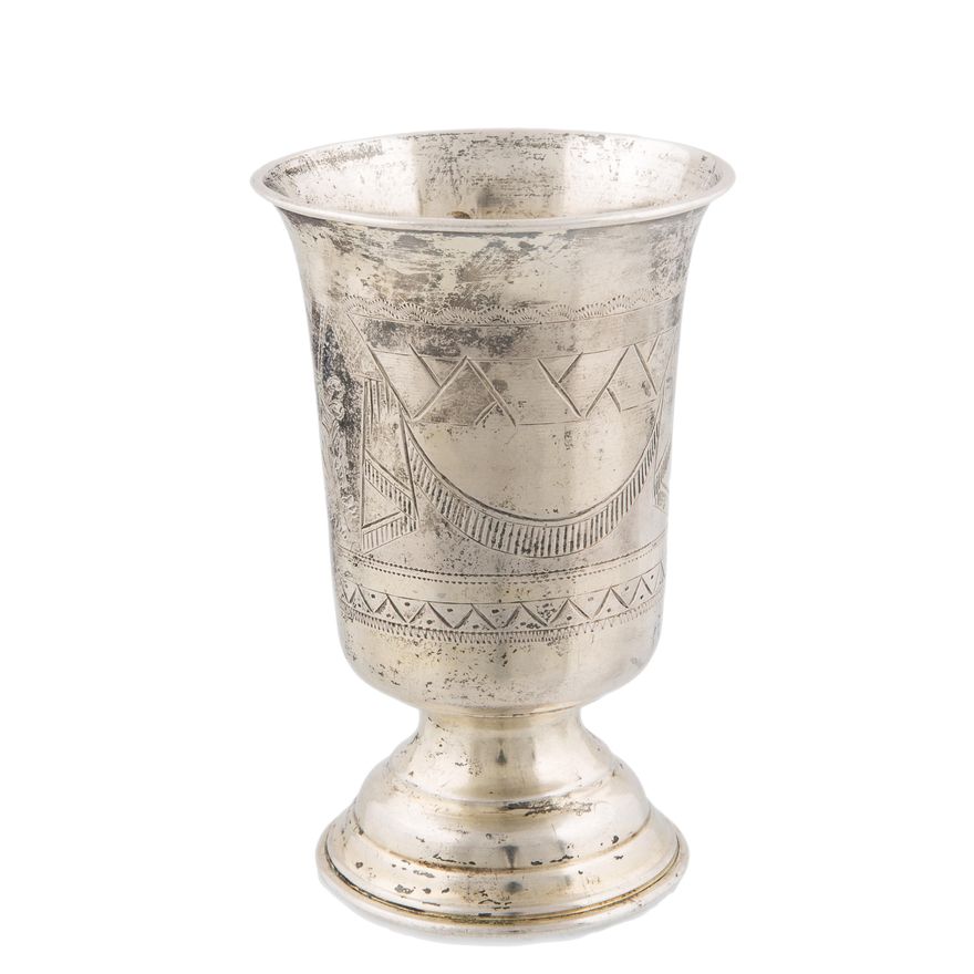 Kubek kiduszowy, Rosja, Moskwa, 1891 r.