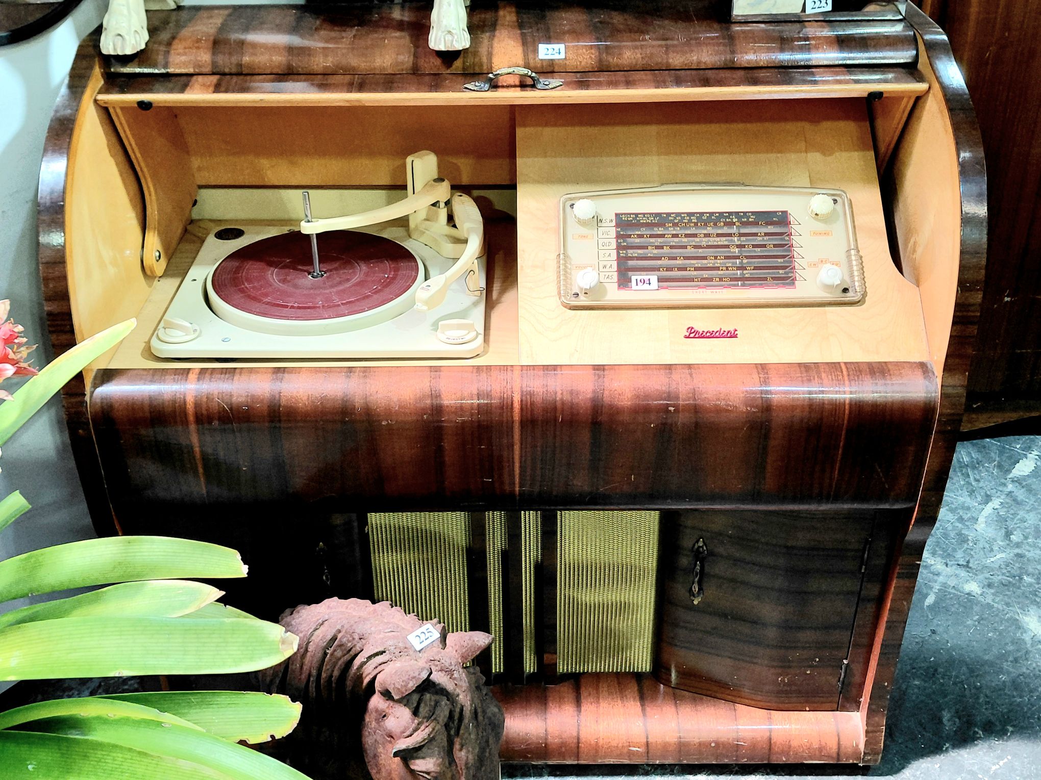 224 · PRECEDENT RADIOGRAM