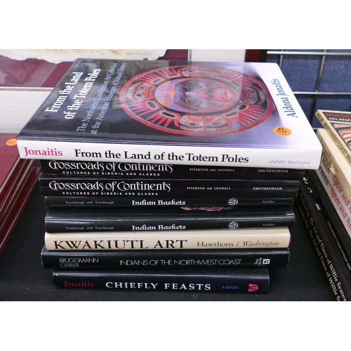 Stack 8pc NW Coast Native Art Books