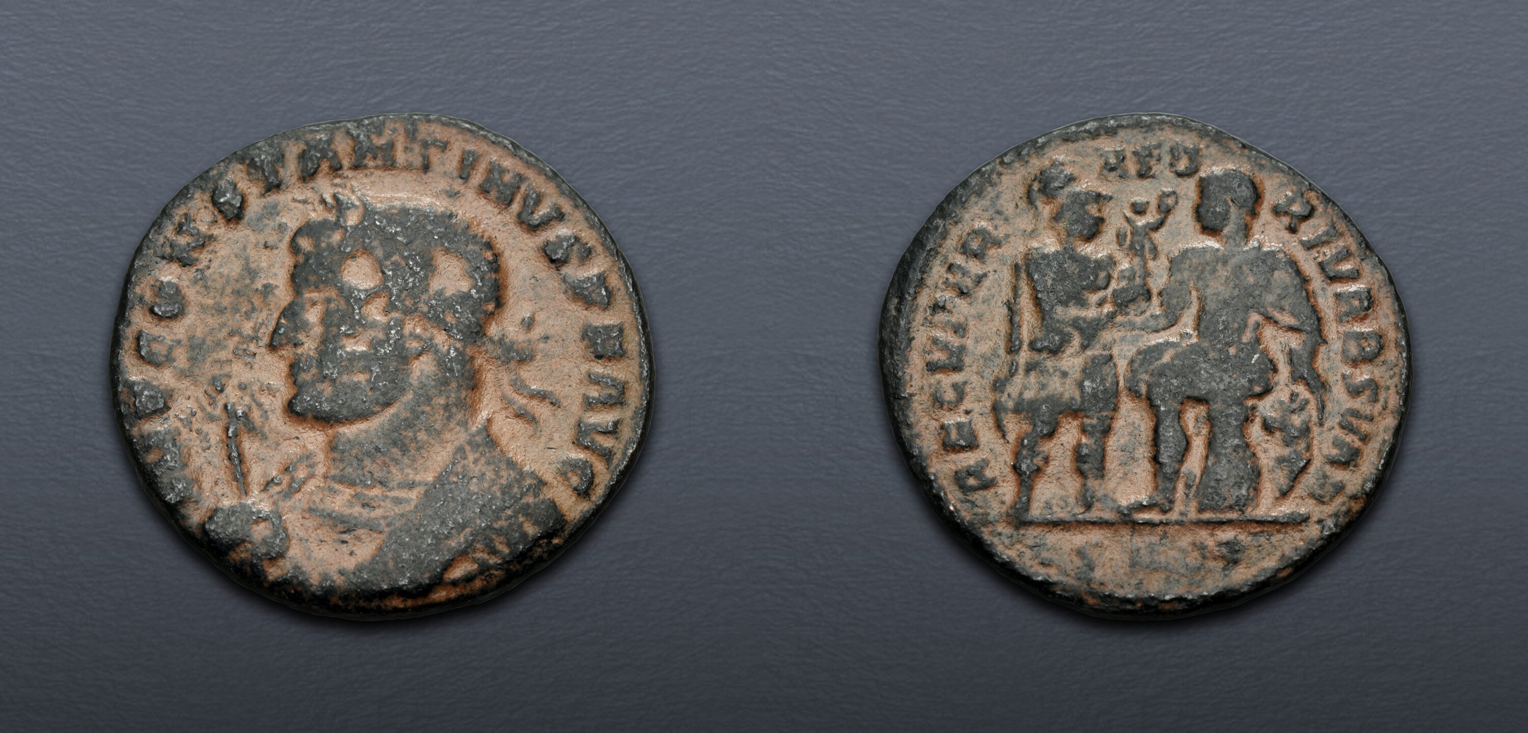 Constantine I. AD 307/310-337. Æ Follis (19.5mm, 2.52 g, 12h). Arelate ...