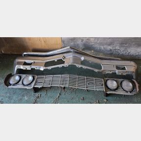 Lot of 3 Vintage Automotive Parts - Grill and More