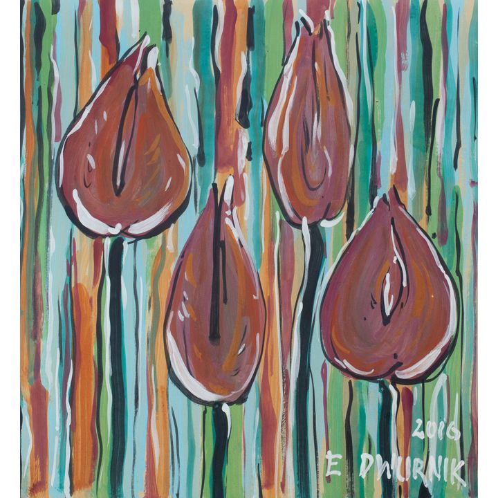 Edward Dwurnik | Tulipany, 2016