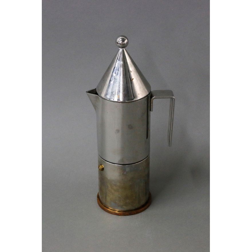 Aldo Rossi (1931-1997) for Alessi, Italy - ‘La Conica’ espresso coffee maker