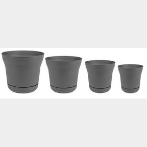 ***4 FLOWER POT KIT & SAUCER 5 , 7 , 10 & 12 IN S3038***