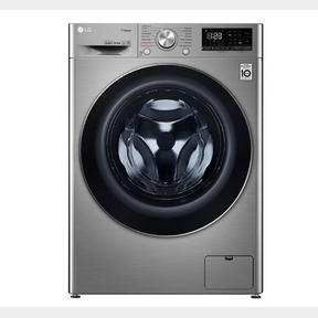 LG 10.5KG / 7KG DRY WASHER DRYER F4V5RGP2T STAINLESS STEEL - SILVER - YES -