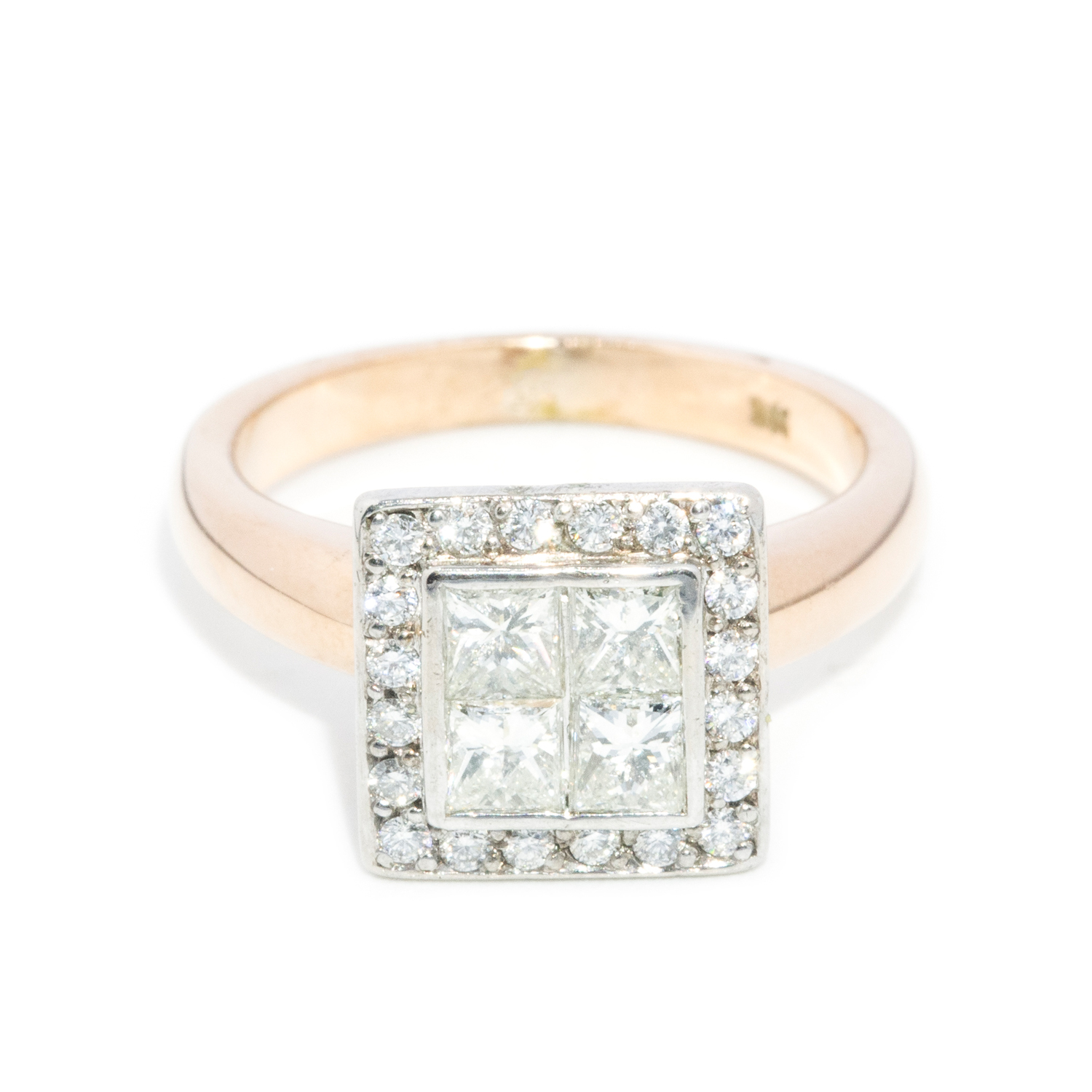 9ct Diamond Ring