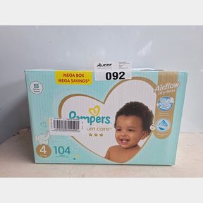 PAMPERS PREMIUM CARE SIZE 4 (9-14 KG) 104 NAPPIES AIRFLOW SKIN COMFORT -