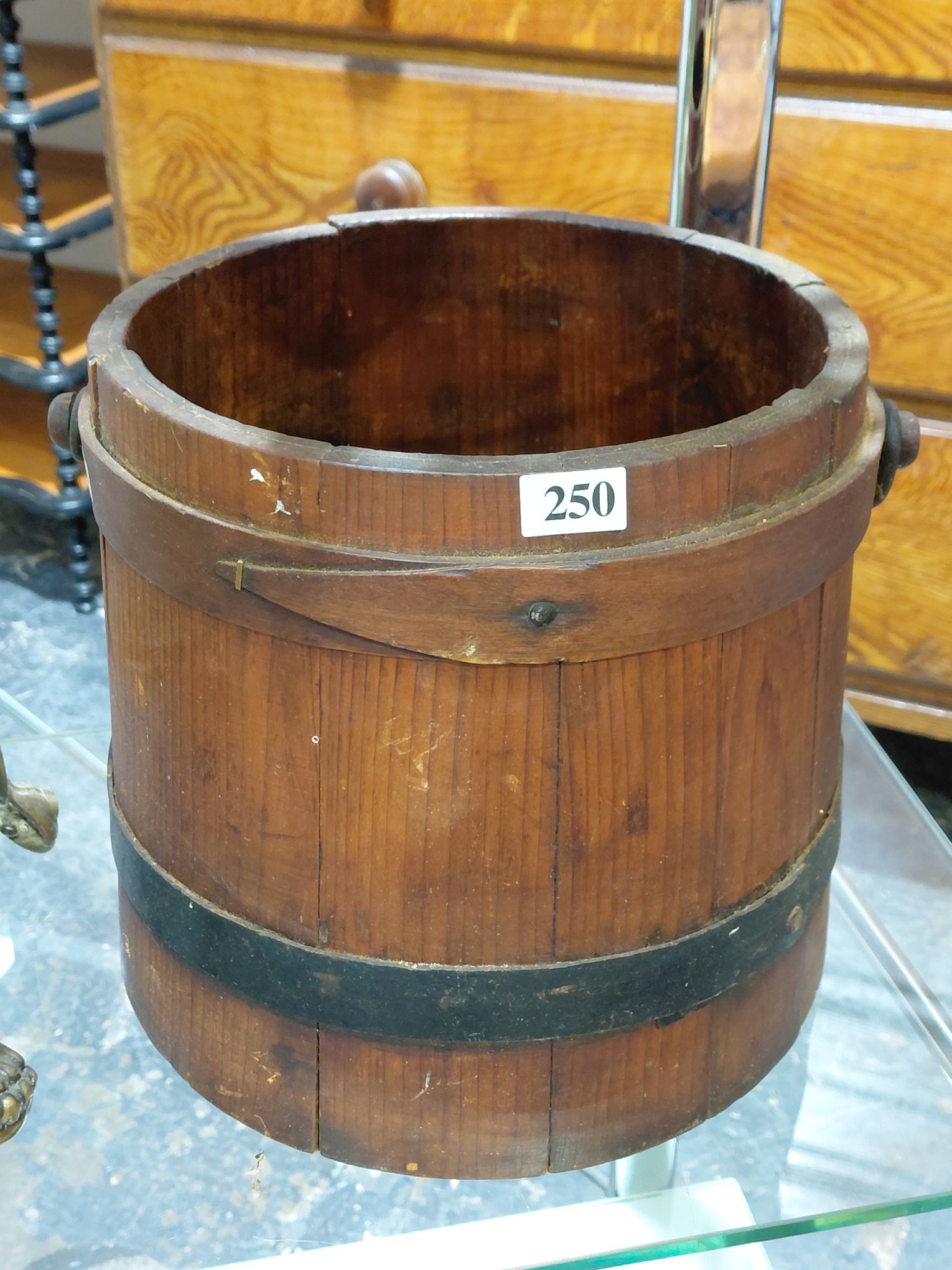 Rustic Milking Bucket