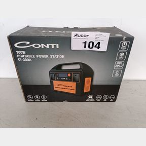 CONTI 300W POWER STATION | LITHIUM | DC- AC- USB | 298 WH | CI-300A