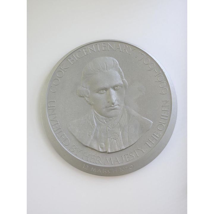 Guy Ngan 'Cook Bicentenary Wall Plaque (1769-1969)'