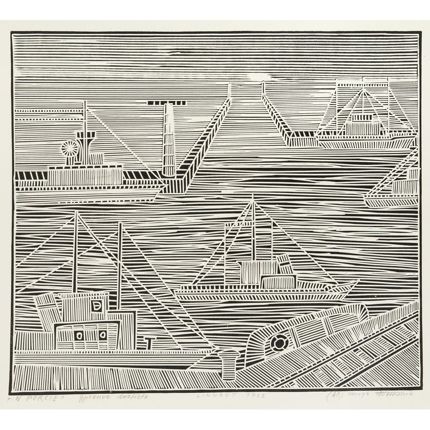 Henryk Płóciennik | W porcie, 1963