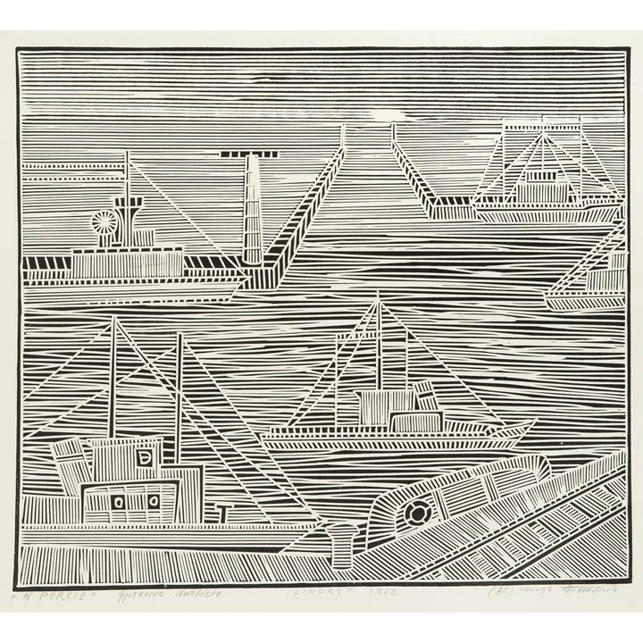 Henryk Płóciennik | W porcie, 1963
