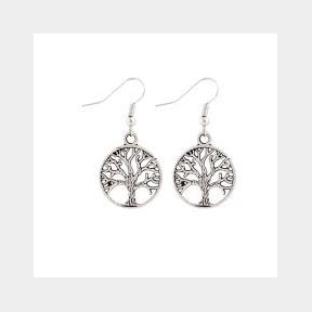 Women s Fashion Stud Accessories Retro Personality Peace Tree Punk Earrings -- 51743/3063 SN B3 (S2)