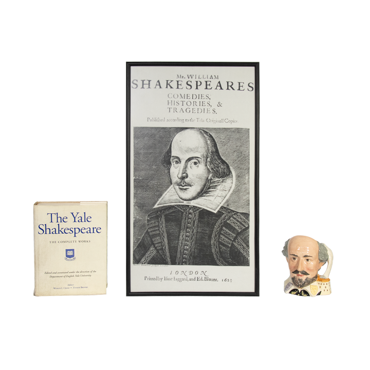 JARRÓN CABEZA DE WILLIAM SHAKESPEARE