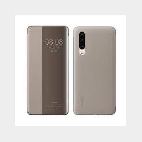 Huawei P30 Smart View Flip Cover- Khaki - Bar 9901072902425- 51748/13755 SN B3 (S7)