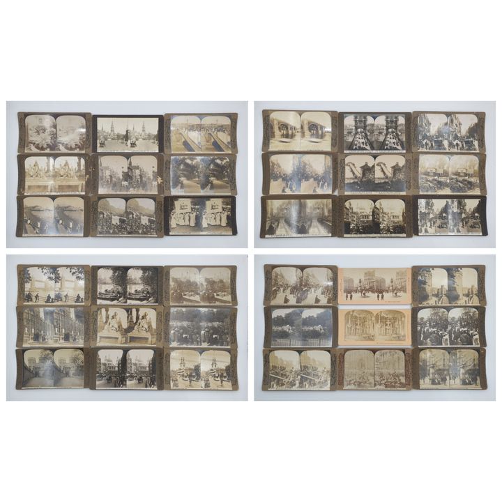 Stereograph Cards - London (x36)