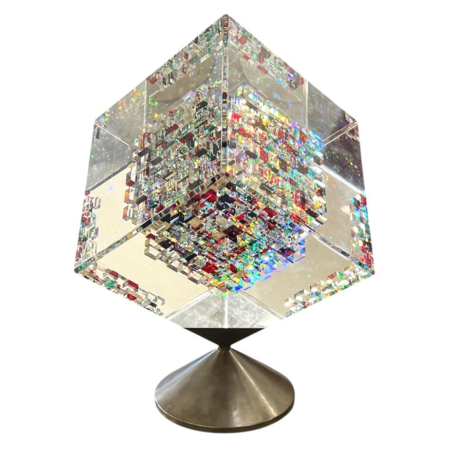 Jon Kuhn ''New Vision'' 1999 Glass Cube