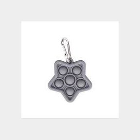 Fidget Mini Portable Pop It Fidget Bubble Popping Sensory Fidget Star - Grey --51464/4022 (SB 1) B1 (S6)
