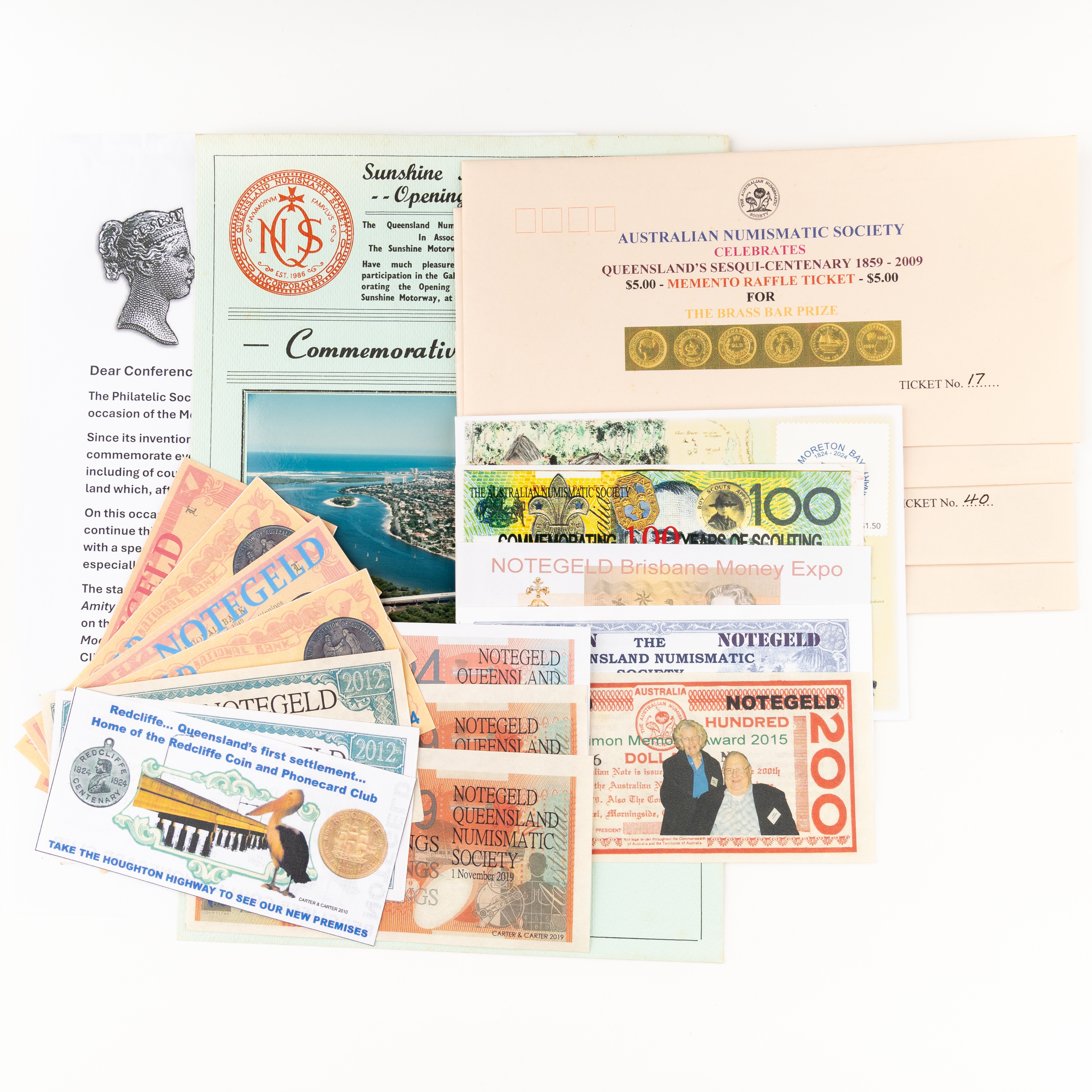 60 · Numismatic Society Notgeld, 2008 - 2024,  VF - EF