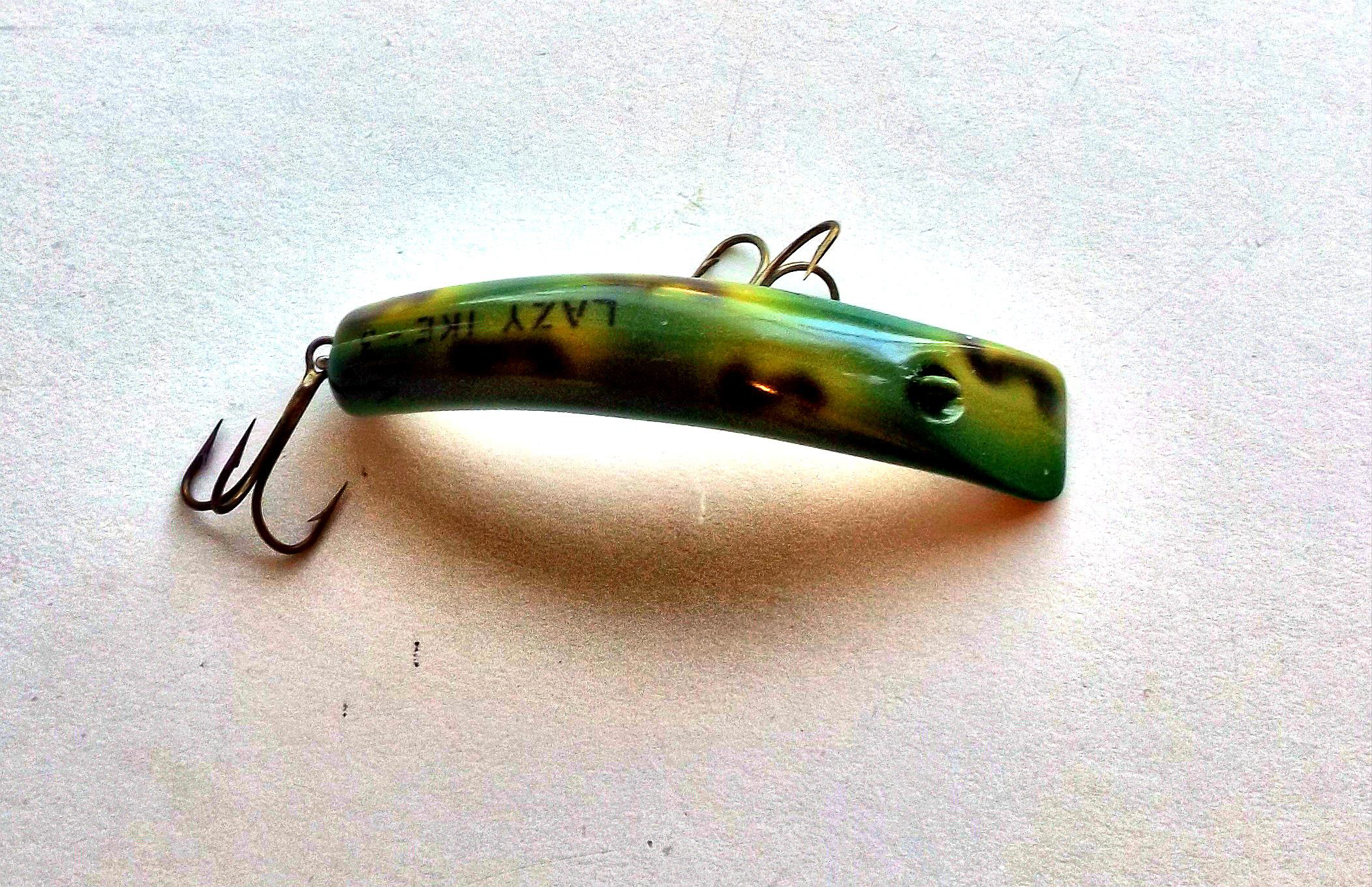 3 Lazy Ike NATURAL IKE lures