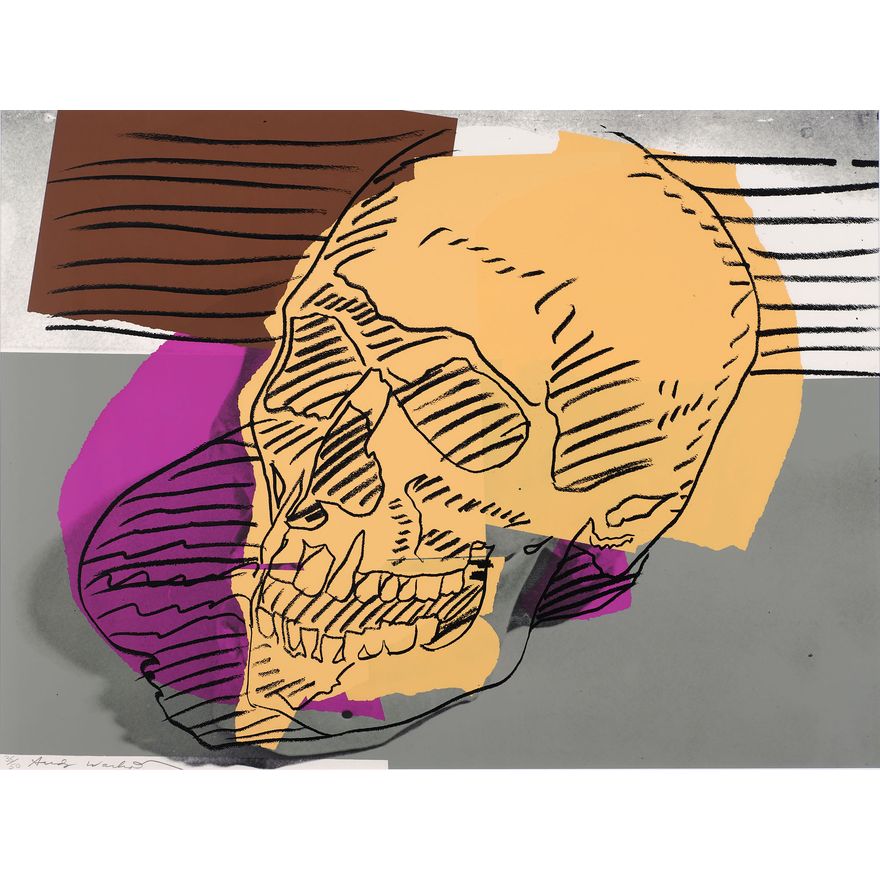 Andy Warhol 'Skull'