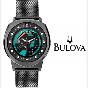 NEW Bulova Accutron II Alpha Men's SpaceView Quartz watch 98A136