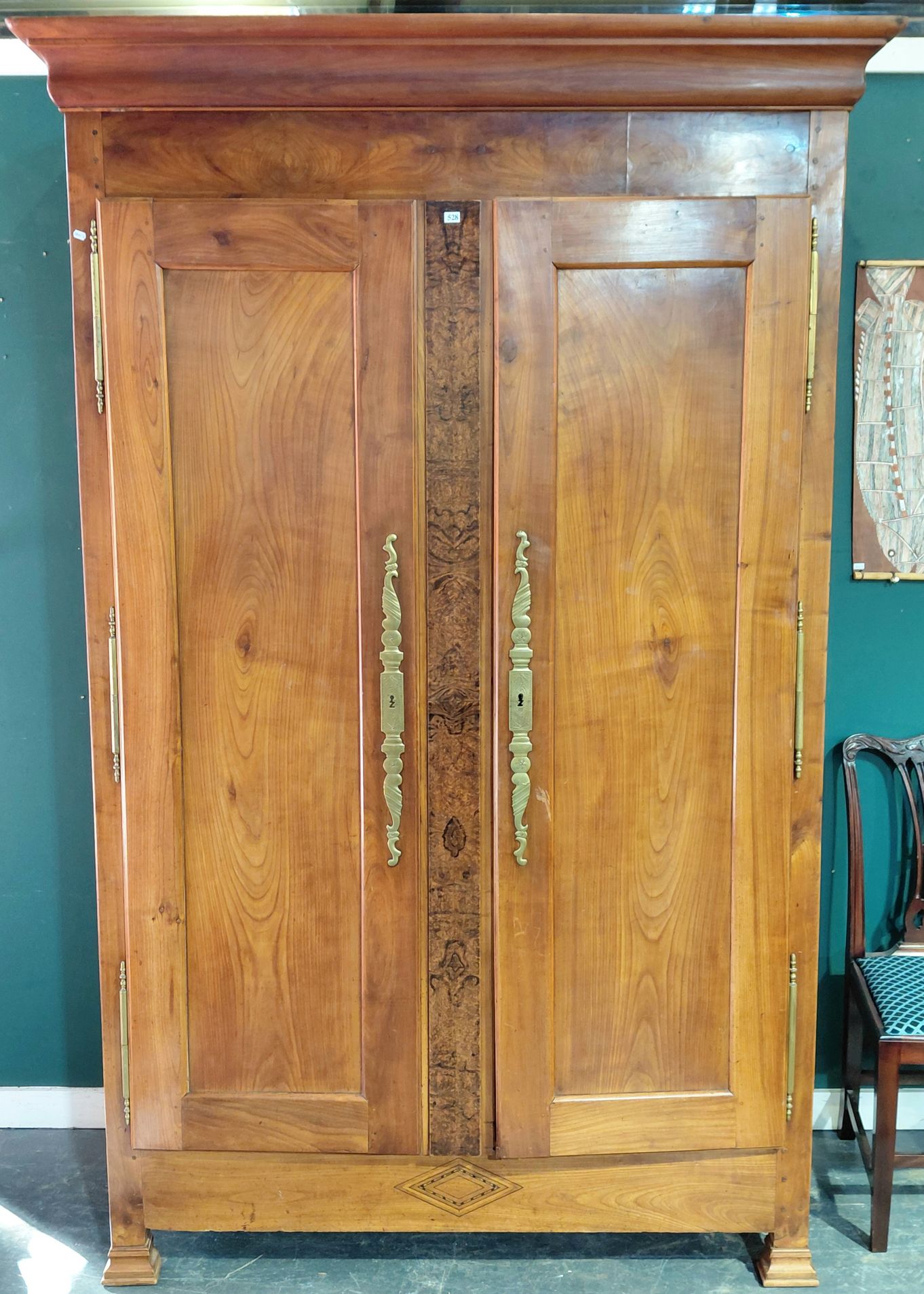 528 · 19TH C. FRENCH COUNTRY HOUSE ARMOIRE