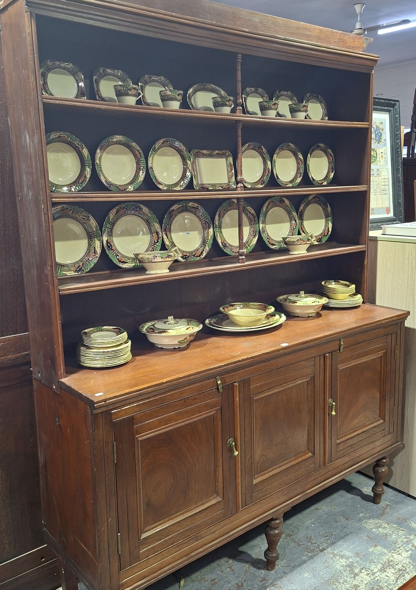Early Australian Kitchen Dresser