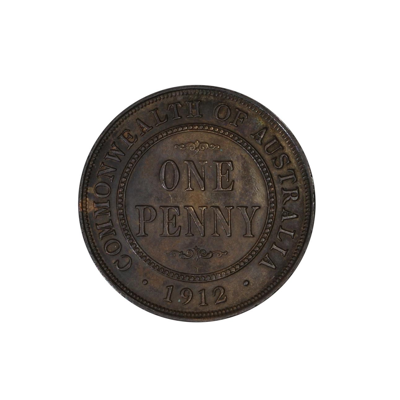 908. · George V, Penny, 1912-H, aUNC