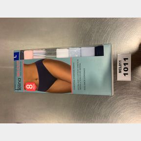 8 PACK FELINA FULL COVERAGE HI-CUT BRIEFS PANTIES SIZE L