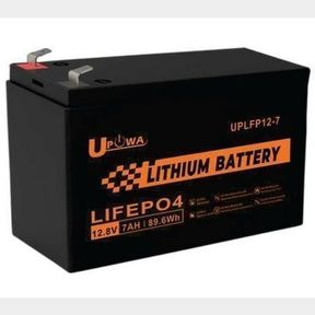 LITHIUM ION BATTERY 12V 2ND GENERATION - UPOWA LITHIUM BATTERY -7AH - 52055/33352