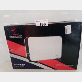 ELECTRIC CONVECTOR HEATER WITH TURBO FAN -ZR-6018-2000W -