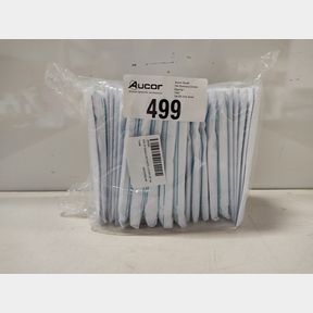 BOX OF SINGLE-USE PLASTIC CUTLERY SET (BLUE) - 8-PIECE CUTLERY SETS