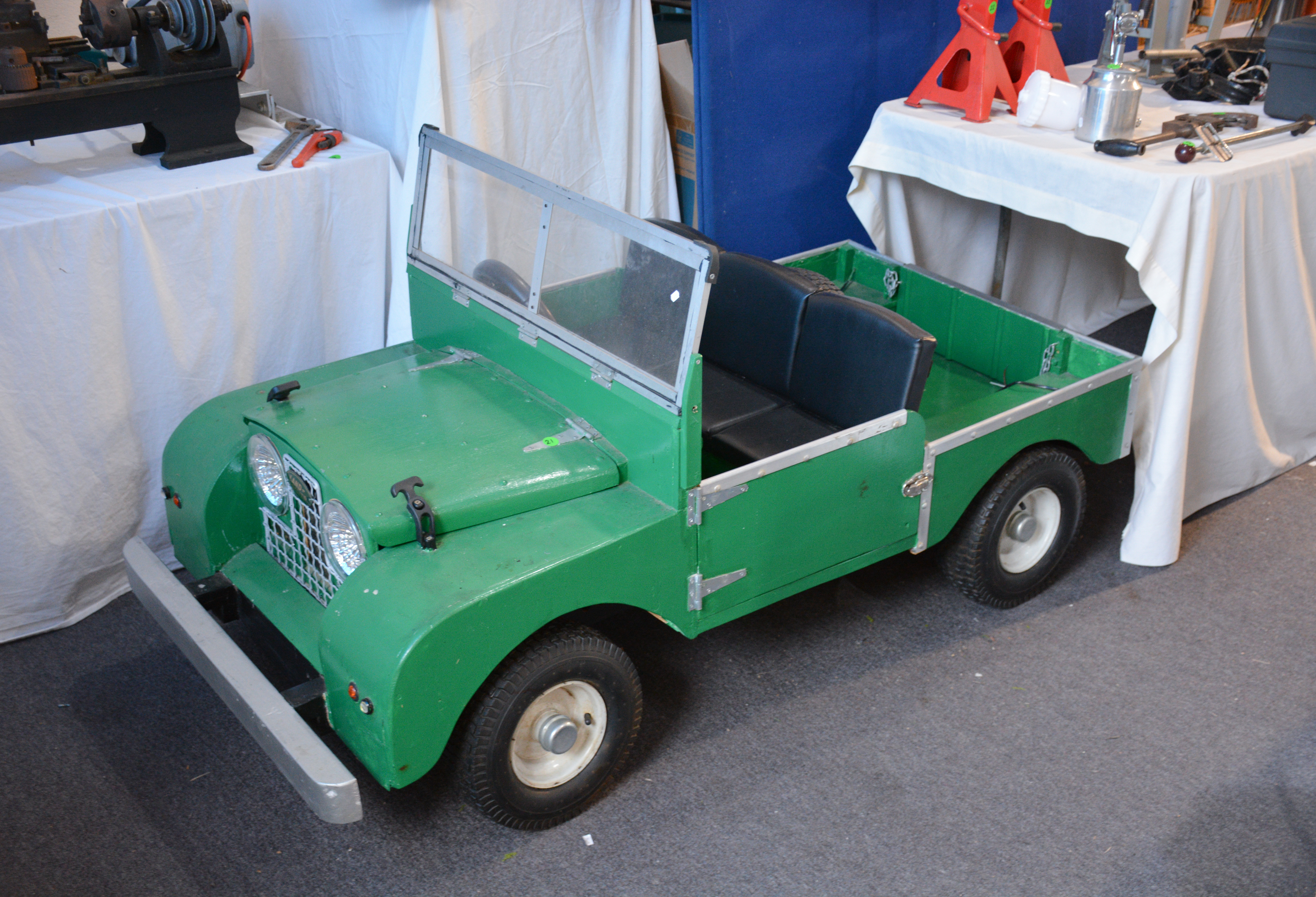 Landrover Ride on Frame — sold at auction in New Zealand for $270