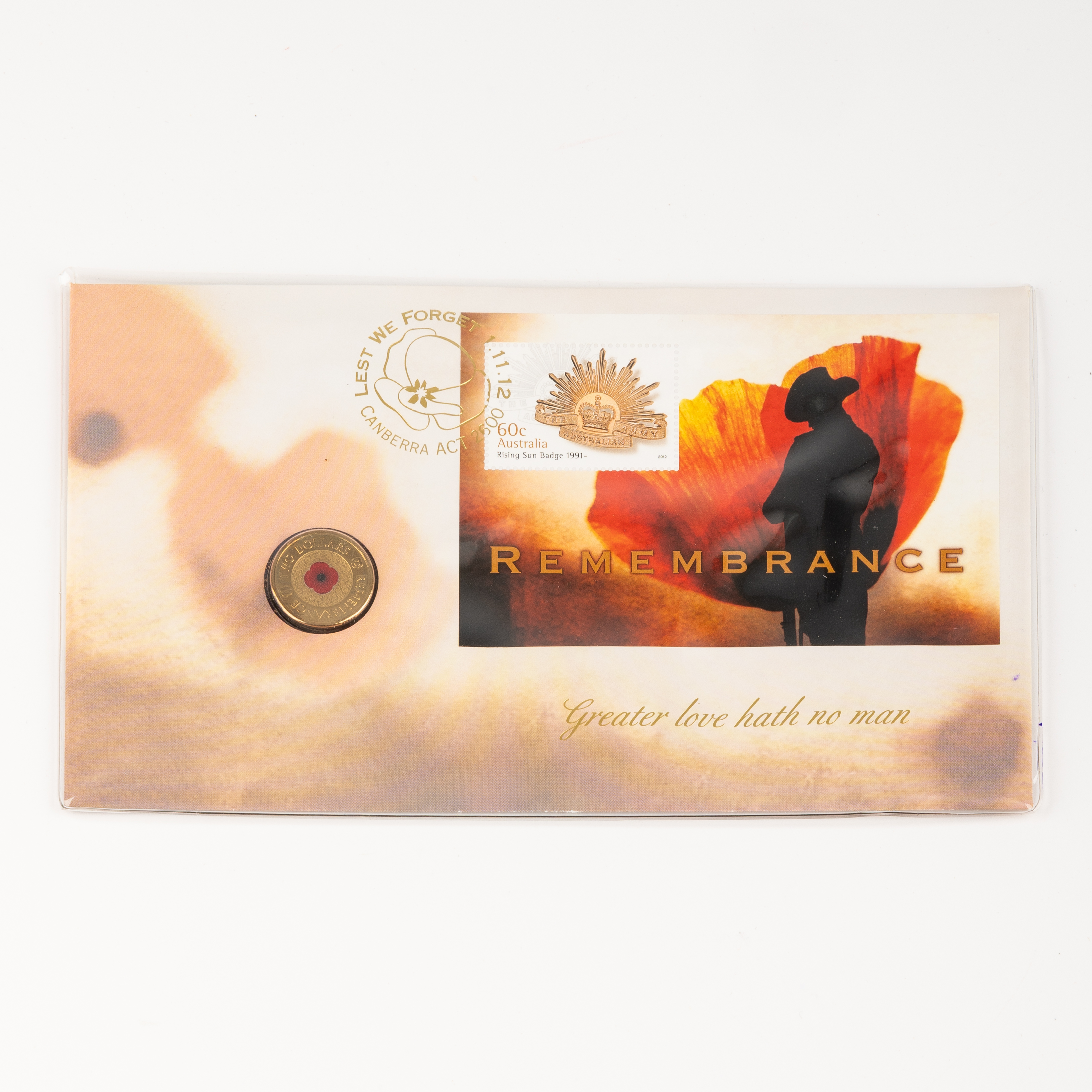 Elizabeth II, Remembrance Red Poppy, Two Dollars, 2012, UNC