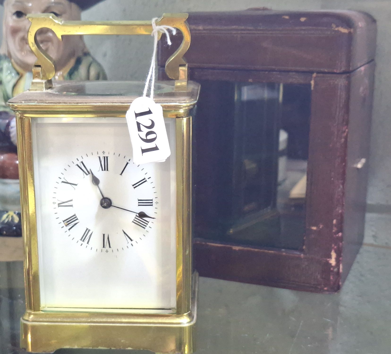French Brass Carriage Clock