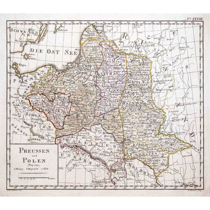 Daniel Friedrich Sotzmann | Preussen und Polen