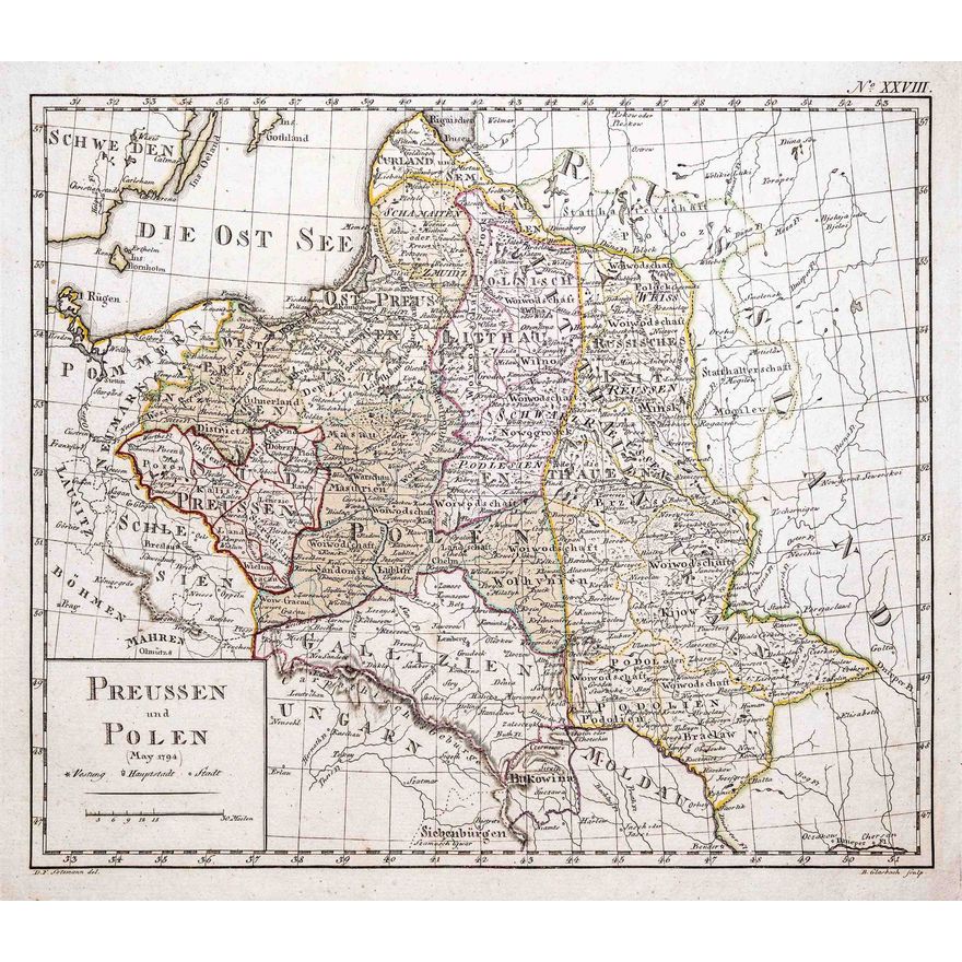 Daniel Friedrich Sotzmann | Preussen und Polen