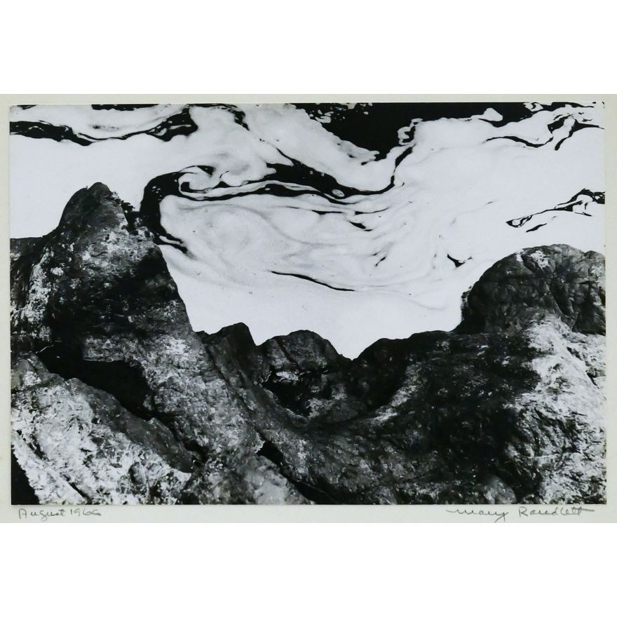 Mary Randlett ''August 1966'' (Tide Pool) Photograph Mounted 15''x11.5''