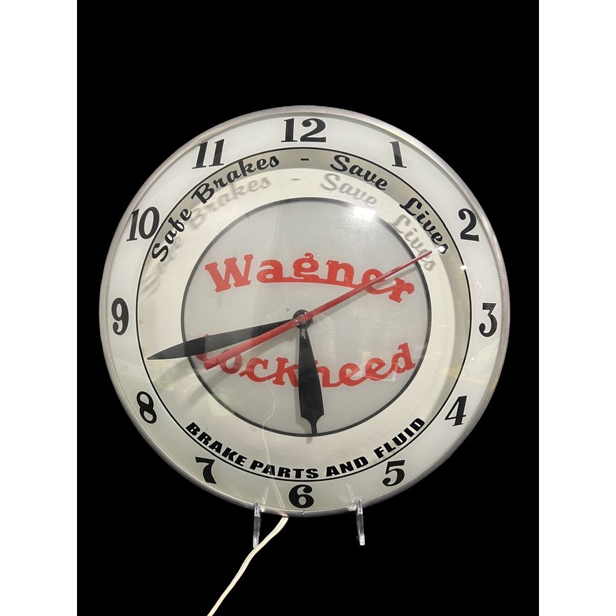 Wagner Lockheed Brake Parts Double Bubble Clock
