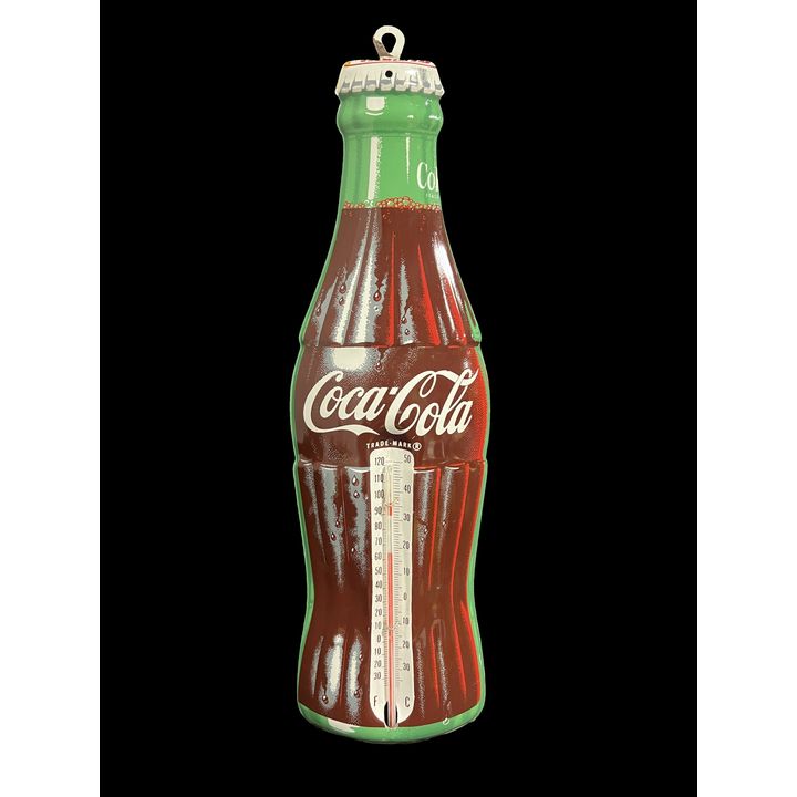 Donasco Coca Cola Coke Tin Metal Soda Thermometer