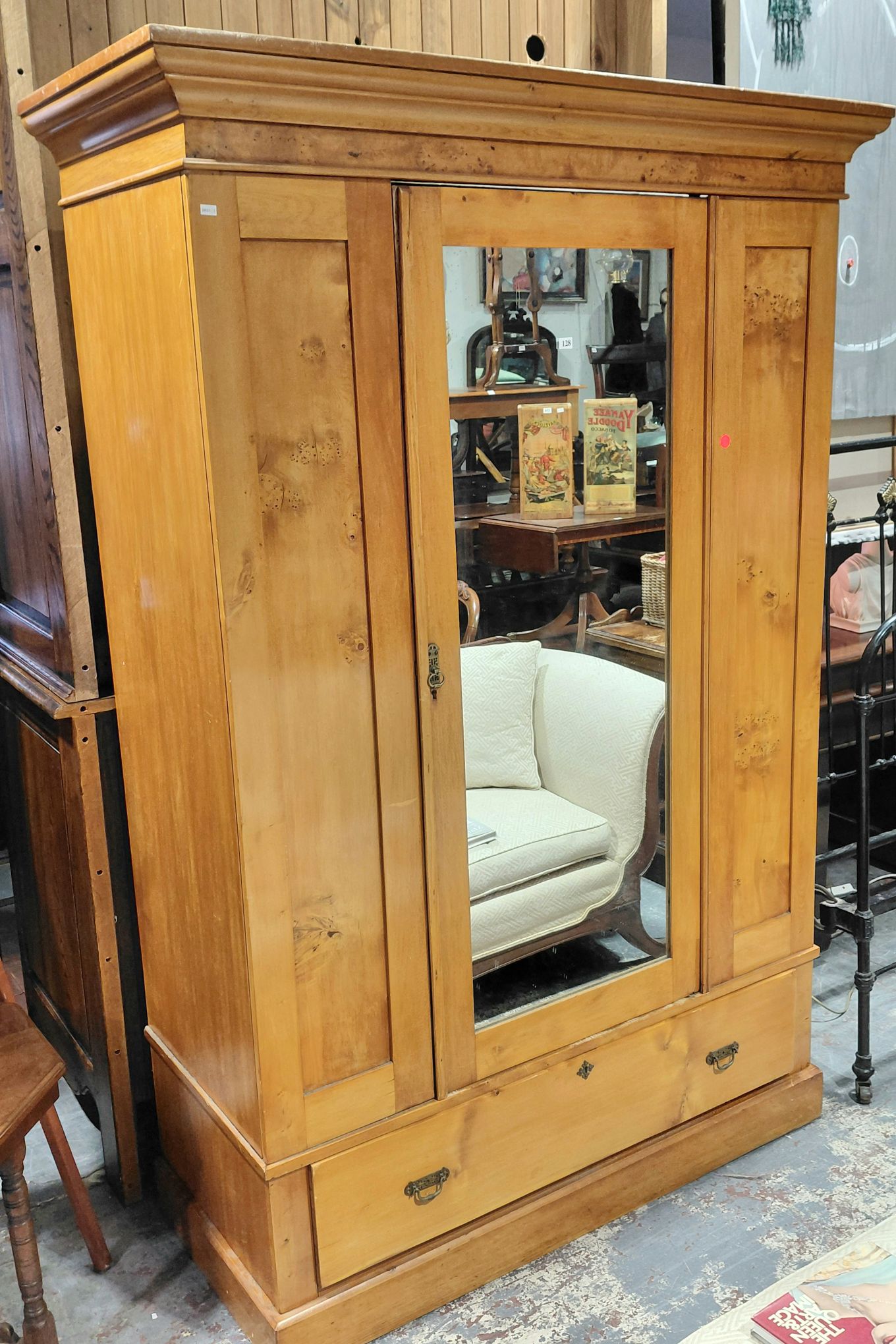 128 · TASMANIAN HUON PINE WARDROBE