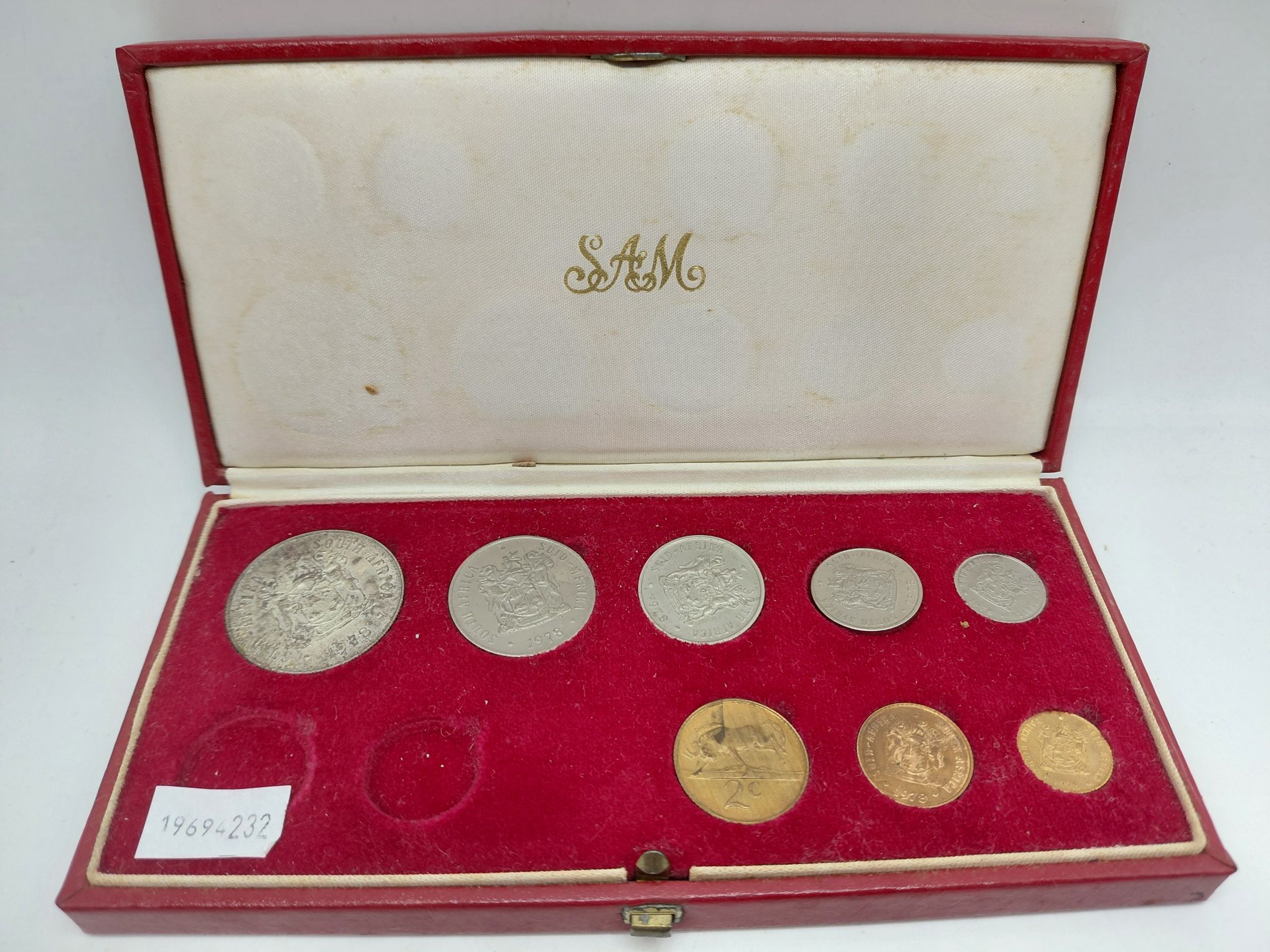407 · 1978 SOUTH AFRICAN MINT COIN SET