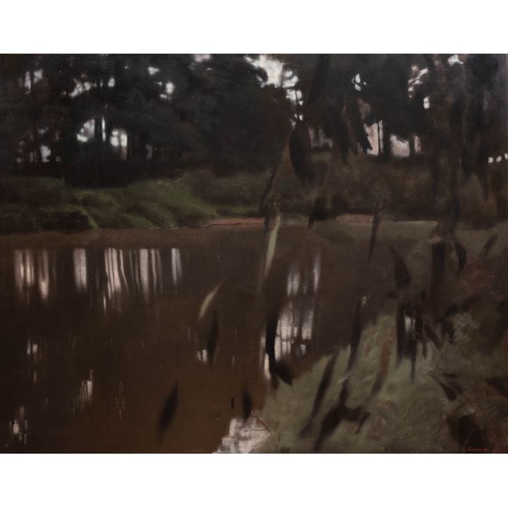 Edmund Łubowski | Nad brzegiem rzeki, 1988