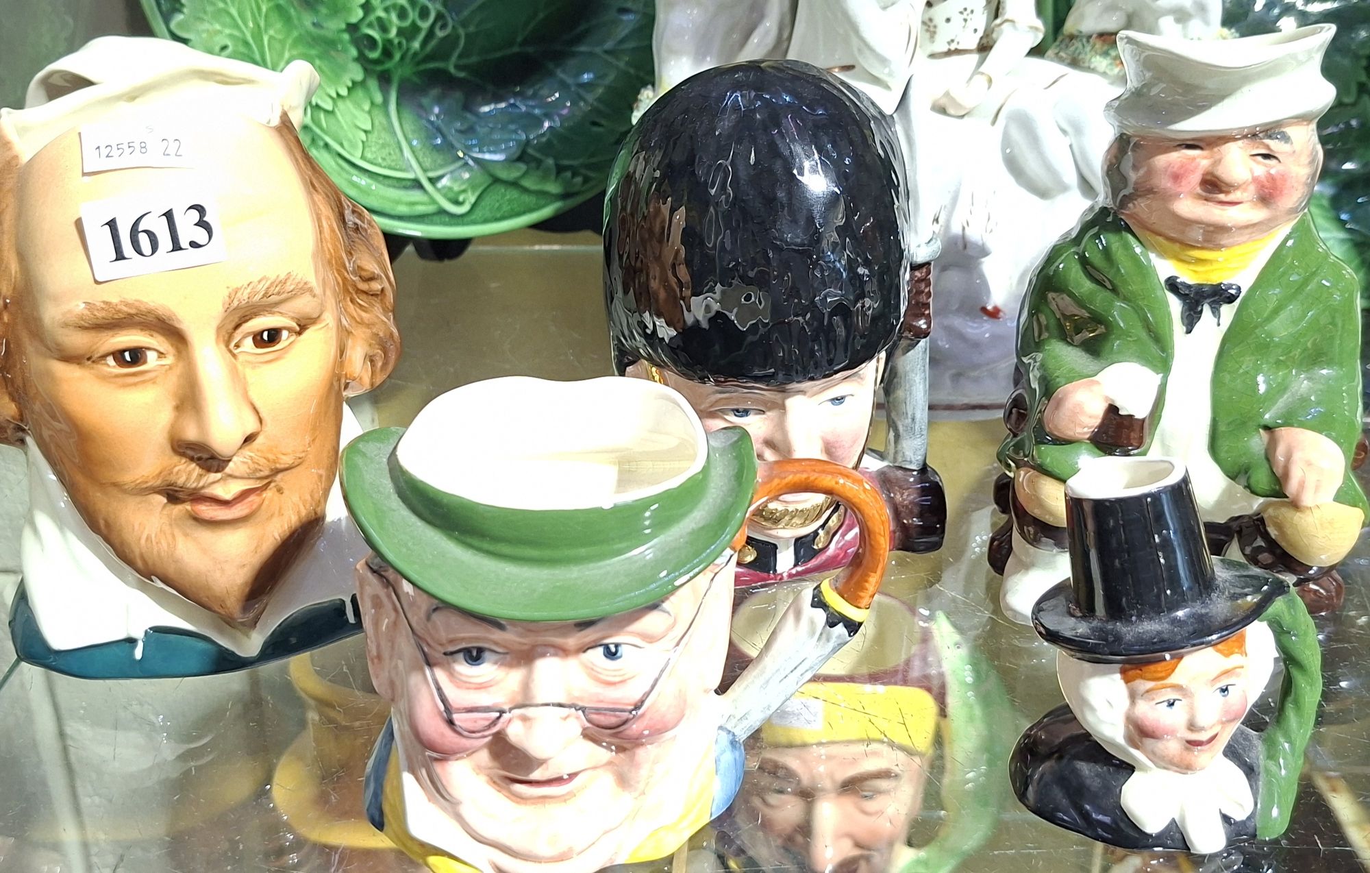Sylvac Character Jugs